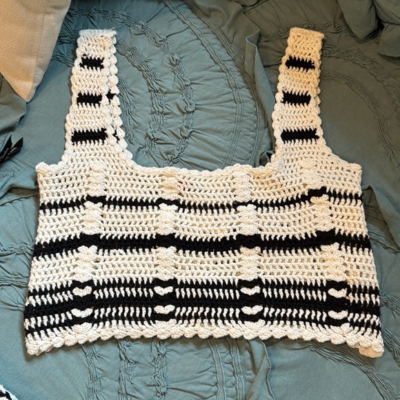 NWOT Free People Donni Crochet Set - Picture 8 of 12